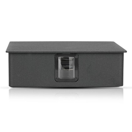 V-TAC Lampada LED da Muro Quadrato 4W 110LM/W Colore Nero 3000K IP65