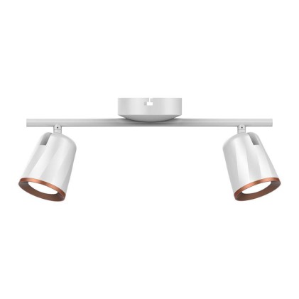 V-TAC Faretto LED da Muro Doppio 12W con Testa Orientabile Colore Bianco 3000K IP20