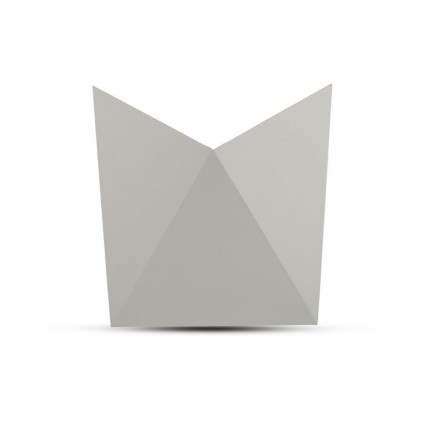 V-TAC Lampada LED da Muro a Tasca 5W 110LM/W Colore Grigio 3000K IP65