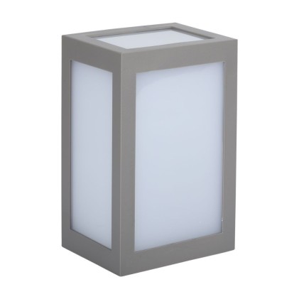 V-TAC Lampada LED da Muro a Lanterna 12W 110LM/W Colore Grigio 4000K IP65