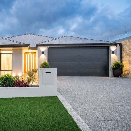 V-TAC Lampada LED da Muro Rettangolare 4W Colore Nero 3000K IP65