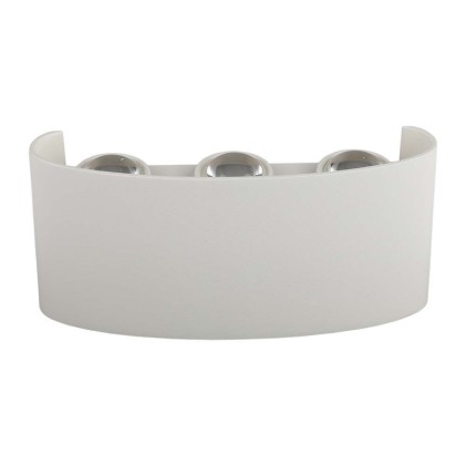 V-TAC Applique LED da Muro 6W Doppio Fascio Luminoso Corpo Bianco 4000K IP65