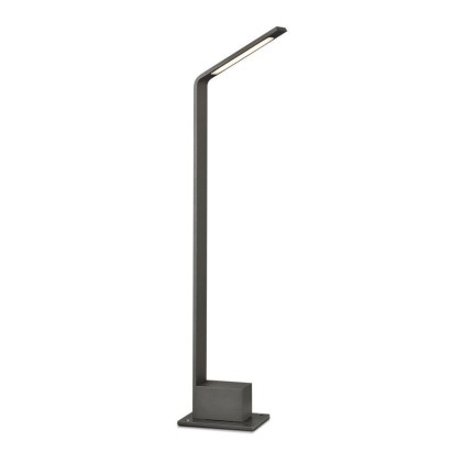 V-TAC Lampione LED da Esterno 6W Colore Grigio h: 80cm 4000K IP54