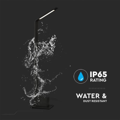 V-TAC Lampione LED da Esterno 5W Colore Nero h: 80.5cm 4000K IP65