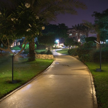 V-TAC Lampione LED da Esterno 5W Colore Nero h: 80.5cm 4000K IP65