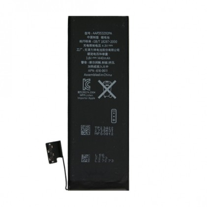 Batteria originale Apple per iPhone 5 Bulk 616-0611