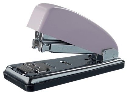 Cucitrice in metallo Petrus 226 Retro Edition - Fino a 30 fogli - Pinzatura chiusa, aperta e inchiodata - Colore crema fragola