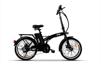 The One Easy Bici Elettrica Pieghevole Velocita Max 25 Km/H, Ruote 20, Cambio Shimano 6 Velocita