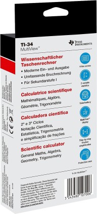 Calcolatrice scientifica Texas Instruments TI-34 MultiView