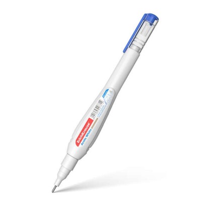 Erichkrause Arctic White Correction Pen 10ml - Asciugatura rapida - Alta qualit&agrave; - Resistente al freddo - Colore bianco
