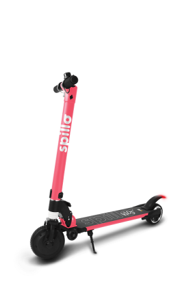 Spillo Kids Monopattino Elettrico Per Bambini Velocita Max 15Km/H, Autonomia Max 10Km, Rosa