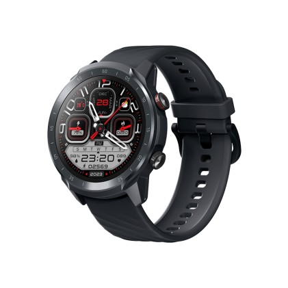 Orologio Smartwatch Mibro Watch A2 Schermo HD da 1,39" - Bluetooth 5.3 - Chiamate Bluetooth - Autonomia fino a 10 Giorni - Resistenza all Acqua 2 ATM - Include 2 Cinturini - Colore Nero