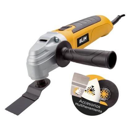 Multiutensile Versatile Blim - Potenza 400W - Velocit&agrave; Variabile 15000-22000Rpm - Angolo di Oscillazione 3 Gradi - Colore Nero