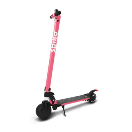 Spillo V2 Monopattino Elettrico Velocita Max 23 Km/H, Bluetooth, Autonomia Max 10 - 13 Km, Pink