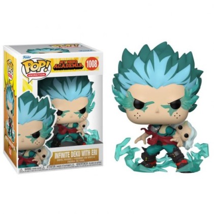 Funko Pop Animation My Hero Academia Infinite Deku con Eri - Figura in vinile - Altezza 12 cm circa.