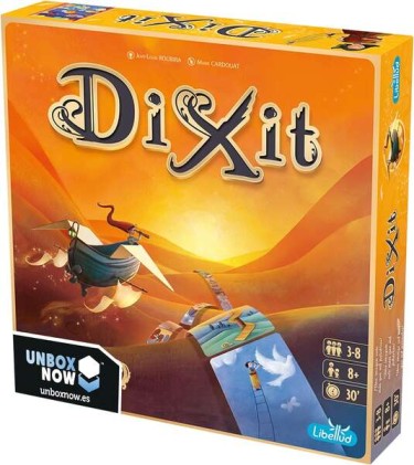 Dixit Classico Gioco da Tavolo - Tema Astratto - Da 3 a 6 Giocatori - Da 8 Anni - Durata 30min. ca.