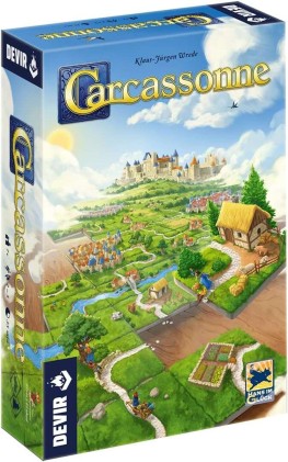 Gioco da Tavolo Carcassonne - Tema Costruzione/Strategia - Da 2 a 5 Giocatori - Da 10 Anni - Durata 35min. ca.