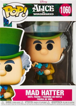 Funko Pop Disney Alice nel Paese delle Meraviglie 70esimo Cappellaio Matto - Figura in vinile - Altezza 9,5 cm circa.