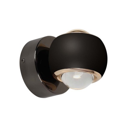 V-TAC Lampada LED Da Muro 10W con Doppio Fascio Luminoso Colore Nero 3000K