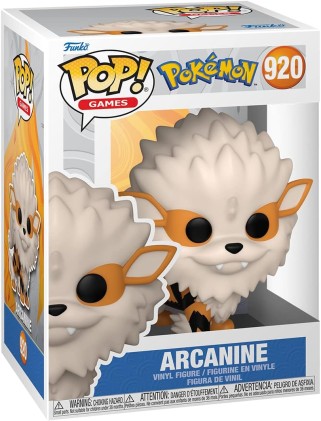 Funko Pop Pokemon Arcanine - Figura in vinile - Altezza 9,5 cm circa.