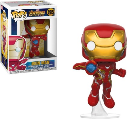 Funko Pop Marvel Avengers Infinity War Iron Man - Figura in vinile - Altezza 9 cm circa.
