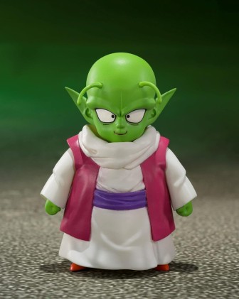 Tamashii Nations SH Figuarts Dragon Ball Z Porunga e Dende Set Luminoso - Lancette Intercambiabili - Lettore NFC Integrato nel Supporto - Illuminazione e Suoni