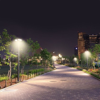 V-TAC Lampada LED da giardino 120W 38x38x12cm 4000K IP65