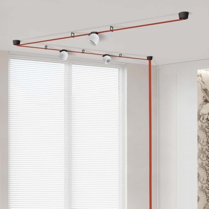 V-TAC Faretto LED COB da Binario in Tessuto Magnetico 12W 38° Colore Bianco 3000K