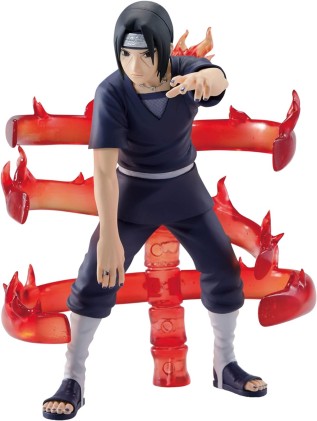 Banpresto Naruto Shippuden Effectreme Itachi Uchina - Figura da collezione - Altezza 14 cm circa. - Realizzato in PVC e ABS