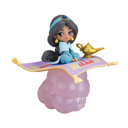 Banpresto Disney Stories Aladdin Q Posket Jasmine Ver. B - Figura da collezione - Altezza 10 cm circa. - Realizzato in PVC e ABS