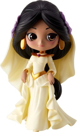 Banpresto Disney Aladdin Q Posket Jasmine Dreamy Style - Figura da collezione - Altezza 14 cm circa. - Realizzato in PVC e ABS