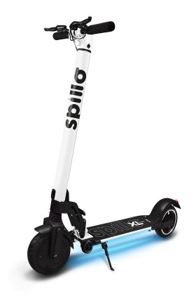 Spillo Xl Pro Monopattino Elettrico Velocita Max 25 Km/H, Autonomia Max 23Km, Ruote 8,5, White