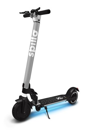 Spillo Xl Pro Monopattino Elettrico Velocita Max 25 Km/H, Autonomia Max 23Km, Ruote 8,5, Silver