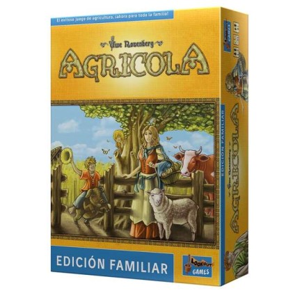 Gioco da Tavolo Agricultural Family Ed. - Tema Agricoltura/Animali - Da 1 a 4 Giocatori - Da 8 Anni - Durata 45min. ca.
