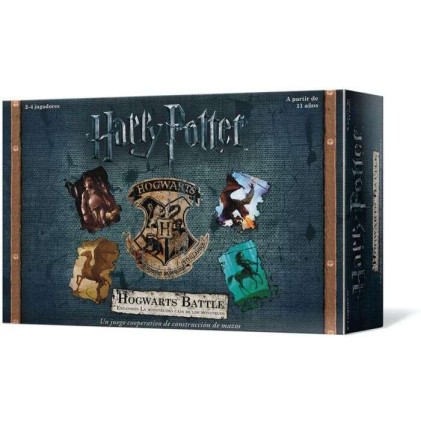 Harry Potter Battaglia di Hogwarts: Gioco di carte La scatola mostruosa dei mostri - Tema fantasy - Da 2 a 4 giocatori - Da 11 anni in su - Durata 30-60 minuti. ca.
