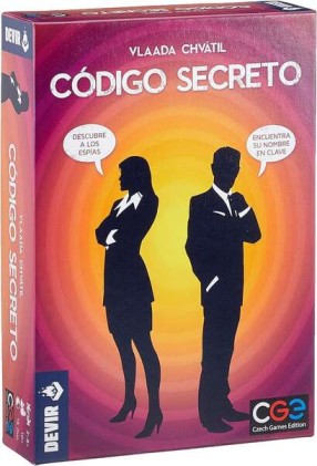 Gioco di carte Codice Segreto - Tema Detective - Da 2 a 8 Giocatori - Da 8 anni - Durata 15min. ca.