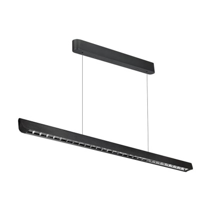 V-TAC Plafoniera LED Chip Samsung a Sospensione 36W Lineare Colore Nero 1227*50*60mm 3in1