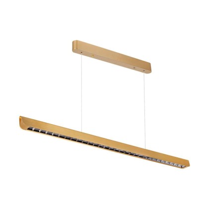 V-TAC Plafoniera LED Chip Samsung a Sospensione 36W Lineare Colore Oro opaco 1227*50*60mm 3in1