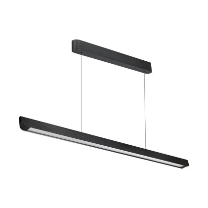 V-TAC Plafoniera LED Chip Samsung a Sospensione 36W Lineare Colore Nero 1227*50*60mm 3in1