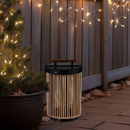 V-TAC Lampada Solare LED da Terra 2.5W con Telecomando 3000K IP65