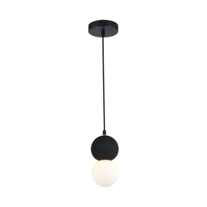V-TAC Lampadario LED a Sfere con Attacco Faretto G9*1 (Max 40W) Colore Bianco Nero IP20