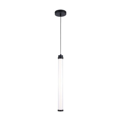 V-TAC Lampadario LED Tubolare Pendente in Metallo 5W Colore Nero 3000K