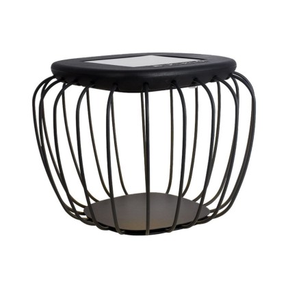 V-TAC Lampada LED Decorativa 1W con Pannello Solare 5W Corpo Grigio 420x305mm CCT 3000K+6000K IP44