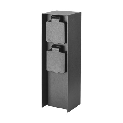 V-TAC Bollard Socket 16A MAX. 3600W Power Pile Stainless Steel