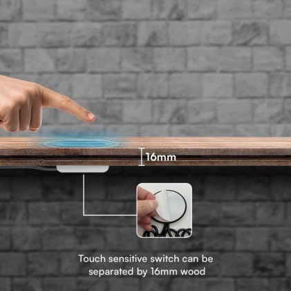 V-TAC Interruttore touch per Strip LED nascosto 24V Colore Bianco