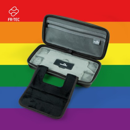 FR-TEC Tanooki Pride Custodia da Trasporto per Nintendo Switch - Design Innovativo - Odore di Frutta Tropicale - Spazio Speciale per i Giochi - Supporto Console - Vari Colori