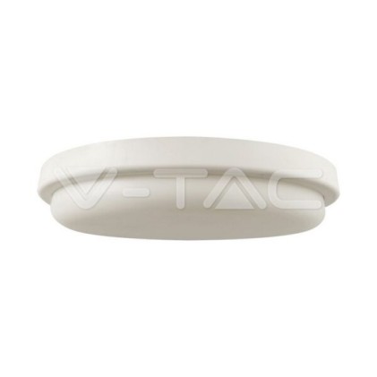 V-TAC Plafoniera LED da Soffitto Rotonda 24W Colore Bianco 240mm 4000K IP54