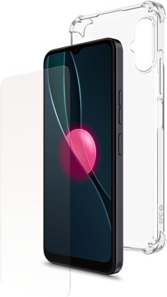 SPC Pack Custodia e Vetro Temperato Compatibile con SPC Discovery 6.5" - Custodia Extra Resistente - Protezione dai Graffi - Design Trasparente - Colore Nero