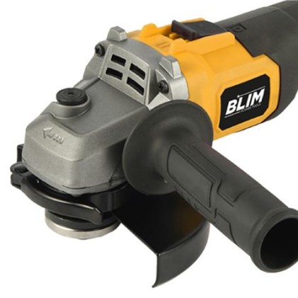 Blim Radial 115mm S/Carbons 20V - Batteria 4Ah - Velocit&agrave; Variabile - Custodia da trasporto - Colore Giallo