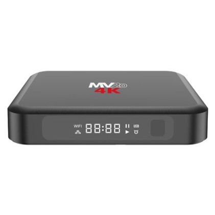Muvip Mini PC Smart TV MV20 4K 5G - Android 12 - Quad Core - 4GB RAM - 32GB - Colore Nero